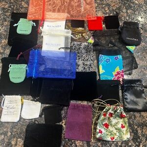 Jewelry bags pouches. 29